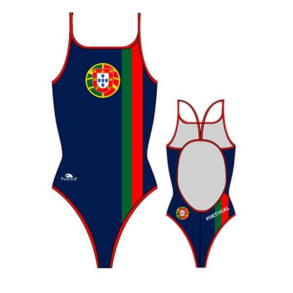 Turbo Badedragt Portugal Blå M Kvinde