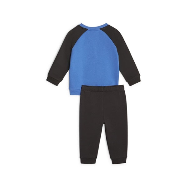 Puma Träningsoverall Minicats Ess Raglan Fl Blå 3-6 Months Pojke