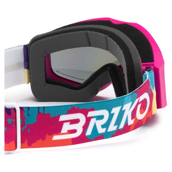 Briko Thunder Junior Skibriller Rosa Blue Mirror/CAT2