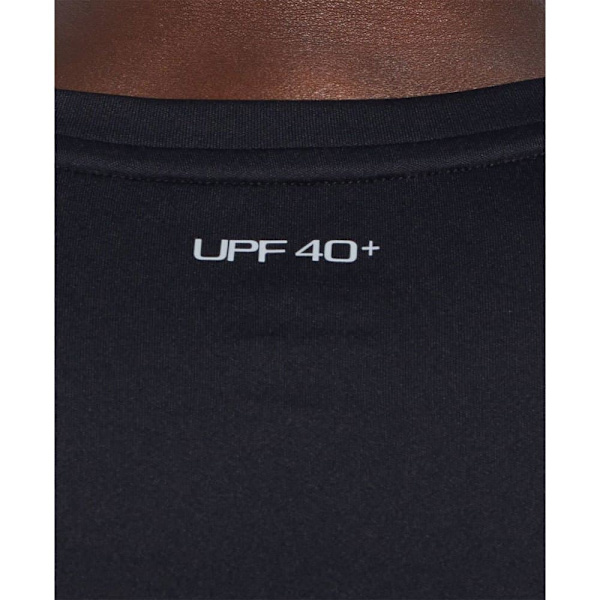 Nike Swim Lead Line Hydroguard T-shirt Med Korte ærmer Sort S Mand