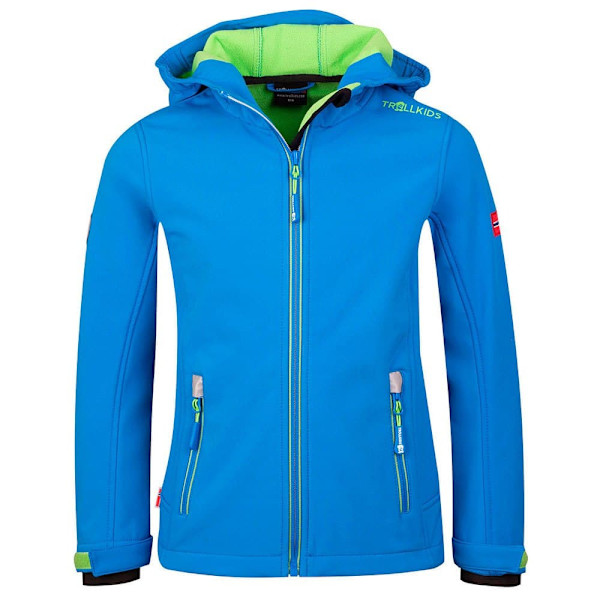Trollkids Trollfjord Softshell-takki Sininen 152 cm Poika