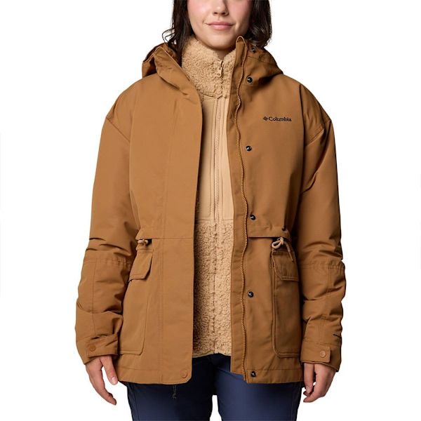 Columbia Drop Ridge™ Ii Avtagbar Jacka Brun XS Kvinna