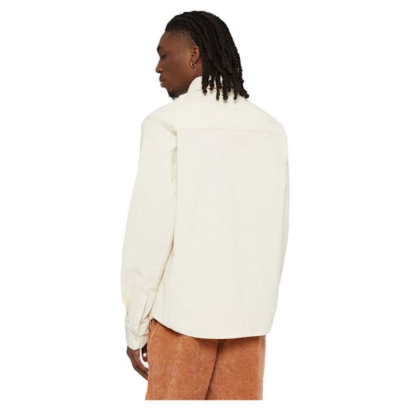 Dickies Chase City Skjorte Med Lange ærmer Beige M Mand