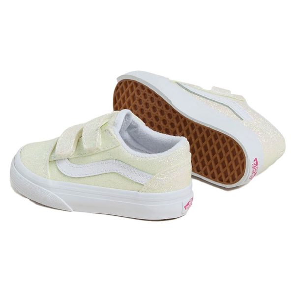 Vans Old Skool V Småbarnsskor Beige EU 19 Pojke