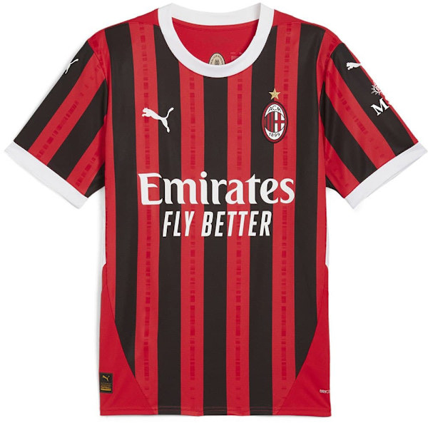 Puma Ac Milan Home Lyhythihainen T-paita  M