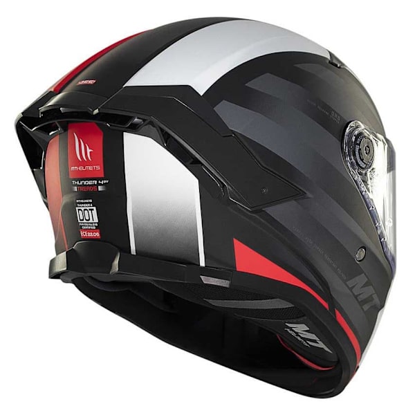 Mt Helmets Thunder 4 Sv Threads Hjelm  M