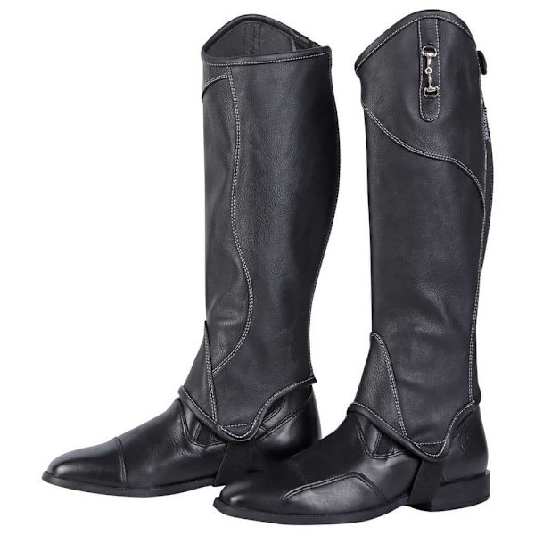 Harry´s Horse Bit Korte Og Brede Halvchaps Sort 3XL