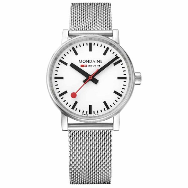 Mondaine Ur Evo2 Søvfarvet 35 mm