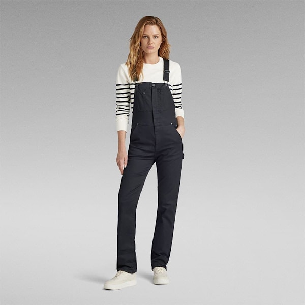 G-star Jumpsuit Dungaree Sort L Kvinde