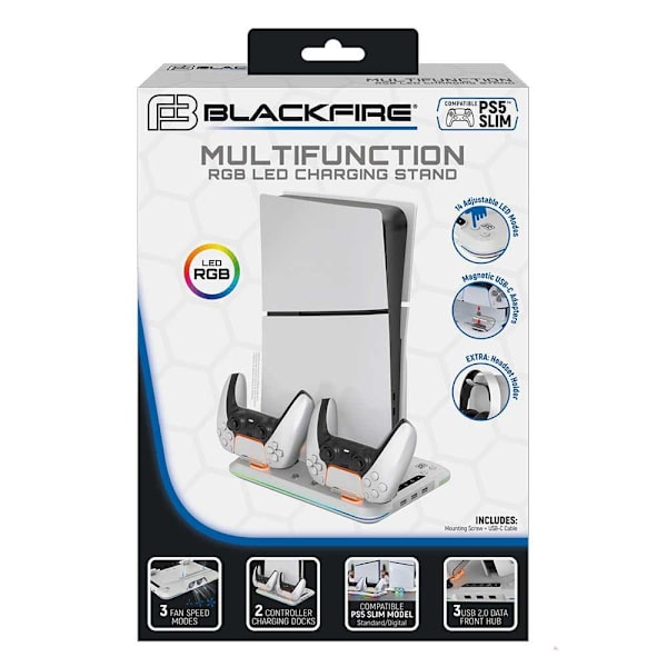 Blackfire Multifunktionsbas Med Ventilation Ps5