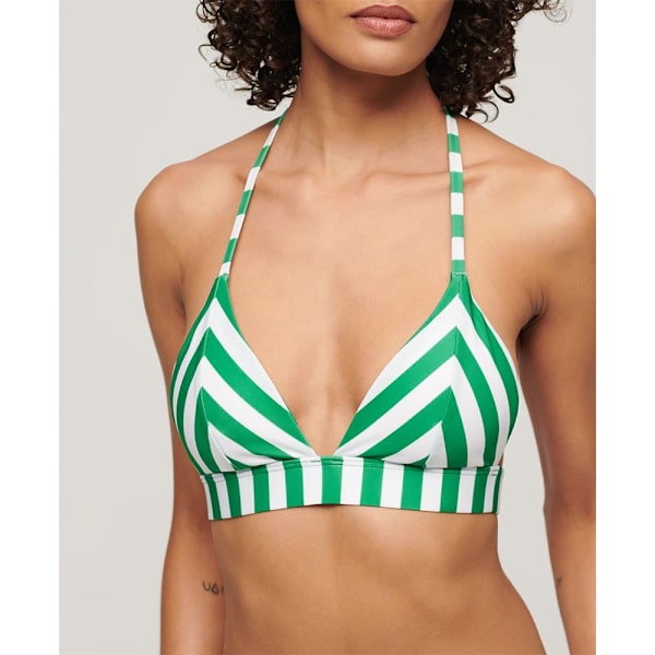 Superdry Triangle Bikinitopp Grönt M Kvinna