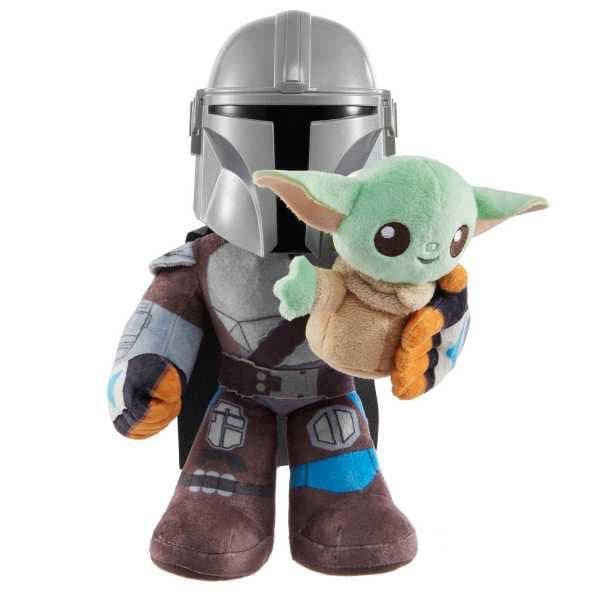 Star Wars Bamse Clan Of Two: Mandalorian & Grogu Feature Plush Grøn