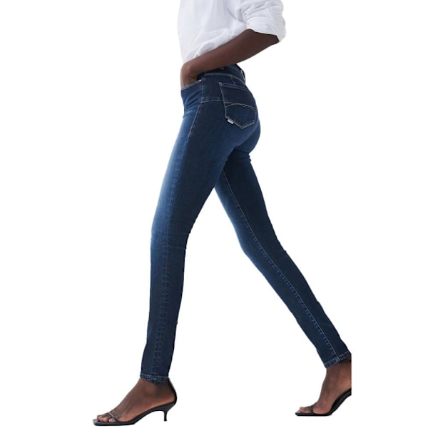 Salsa Jeans Jeans Med Hög Midja Push Up Destiny Skinny Blå 32 / 30 Kvinna