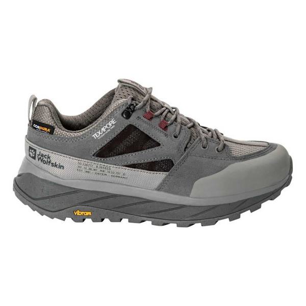 Jack Wolfskin Terraquest Texapore Low Vandringsskor Grå EU 41 Kvinna