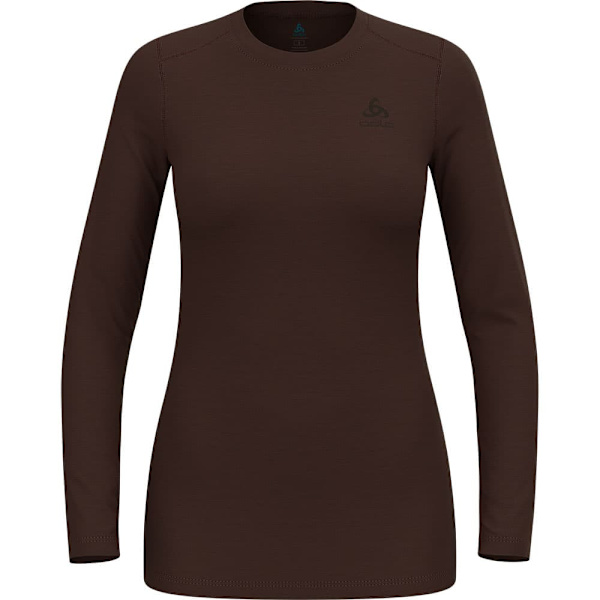Odlo Merino 160 Langærmet Baselayer Brun XS Kvinde