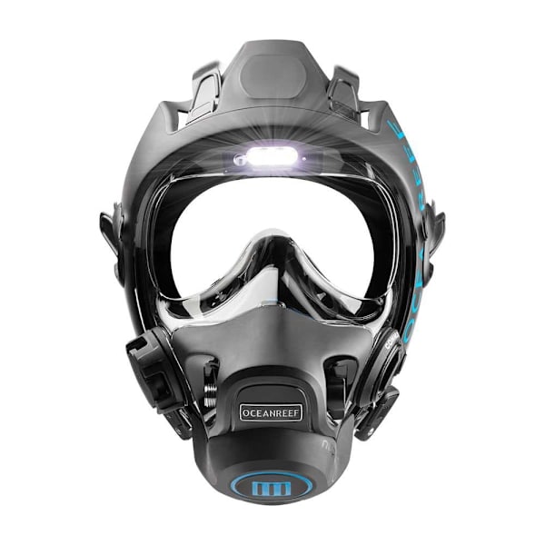 Ocean Reef Ansigtsmaske Visor Light Vasper Sort