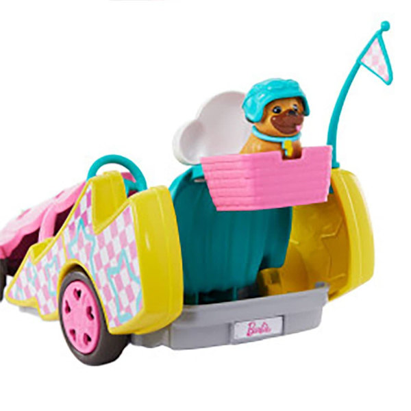 Barbie Pelastukseen Kart Dollin Kanssa Stacie