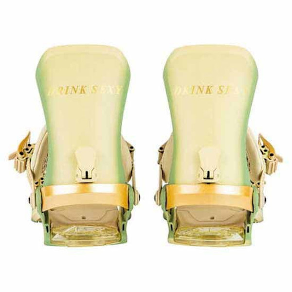 Nitro Snowboard Bindinger One Gylden L