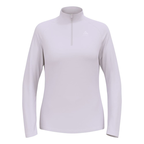 Odlo Rigi Fleece Med Halv Dragkedja Vit,Lila M Kvinna