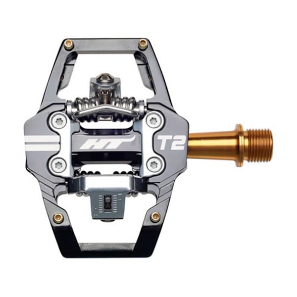 Ht Components Polkimet Enduro T2 Titanium Hopeinen
