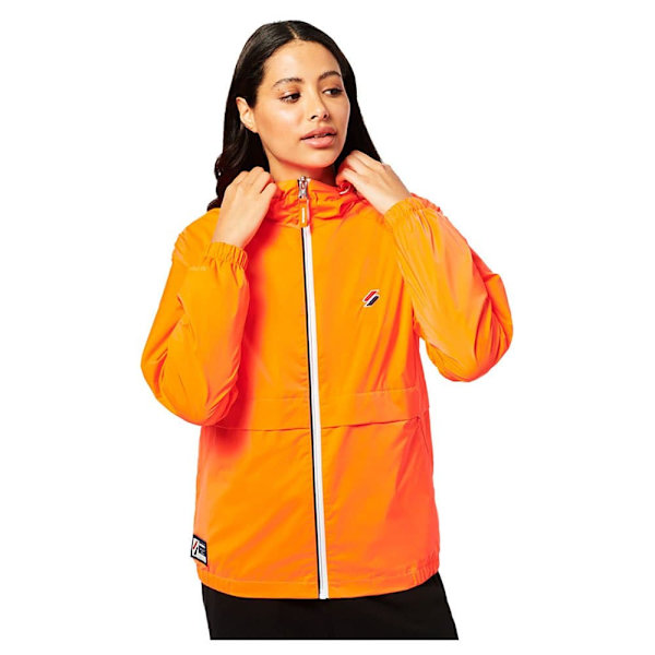 Superdry Jakke Code Essential Hooded Ltw Orange S Kvinde