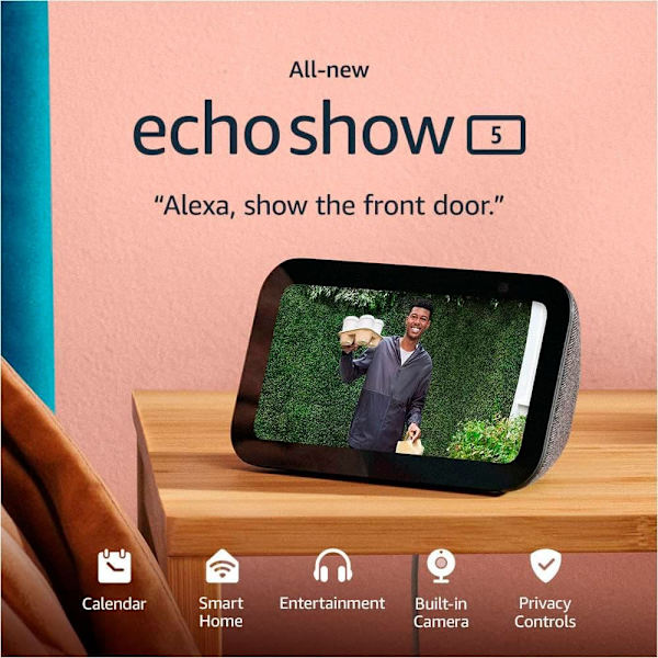 Amazon Smart Højttaler Echo Show 5 3 Gen Transparent
