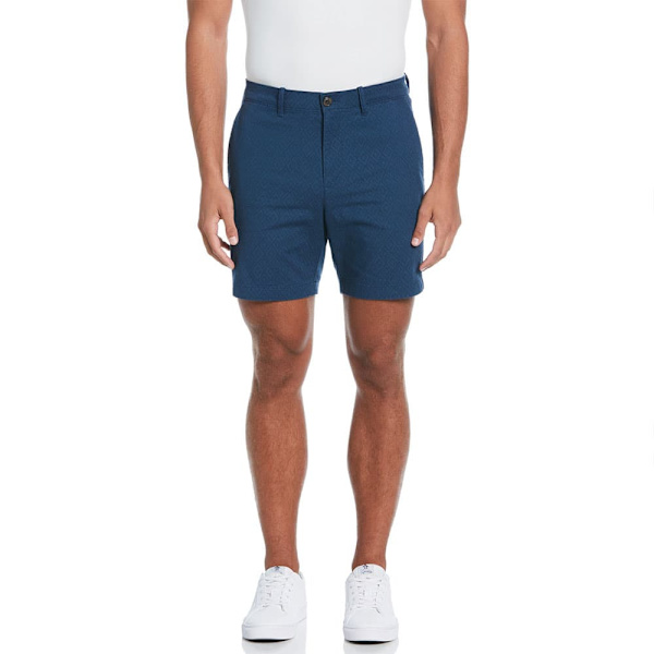 Original Penguin Short Textured Dobby Shorts Blå 36 Mand