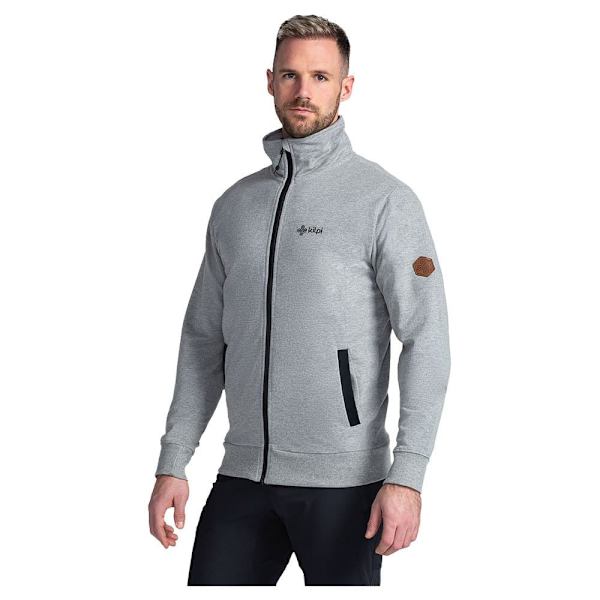 Kilpi Sweatshirt Med Fuld Lynlås Bobby Grå M Mand