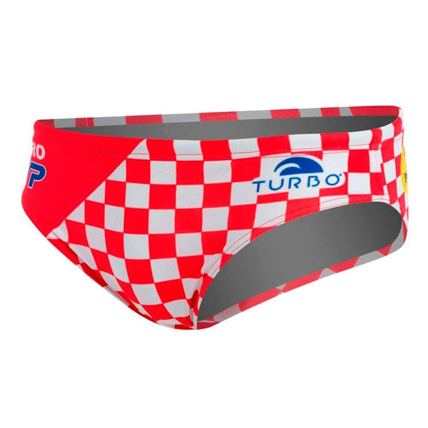 Turbo Simning Kalsonger Croatia Röd,Vit 3XL Man