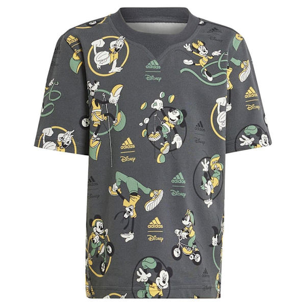 Adidas Disney Mickey Mouse Tee Set Grå 6-7 Years Pojke