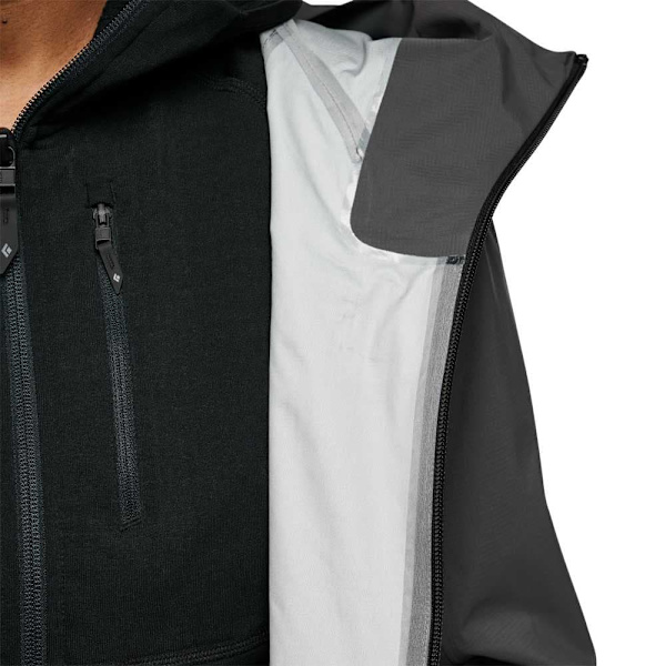 Black Diamond Highline Stretch Shell Jakke Grå XS Kvinde