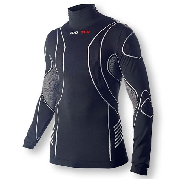 Biotex Warm Bioflex Långärmad Baslager Svart XS-S Man