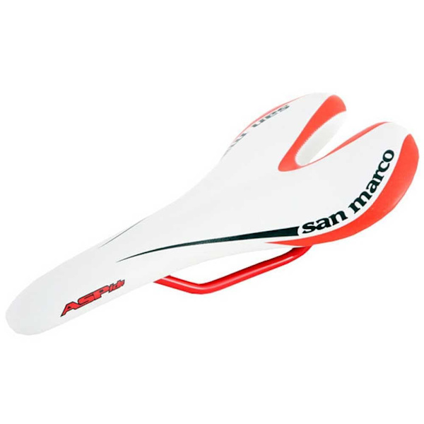 Msc San Marco Aspide Cykelsadel Hvid