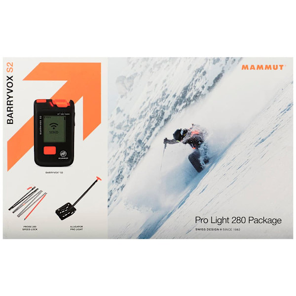 Mammut Barryvox S2 Pro Light 280 Lumivyöryvarusteet Hopeinen
