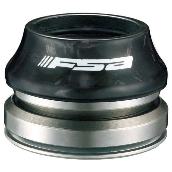 Fsa N.44e/cf Carbon Musta 1 1/8-1 1/4´´ / 15 mm