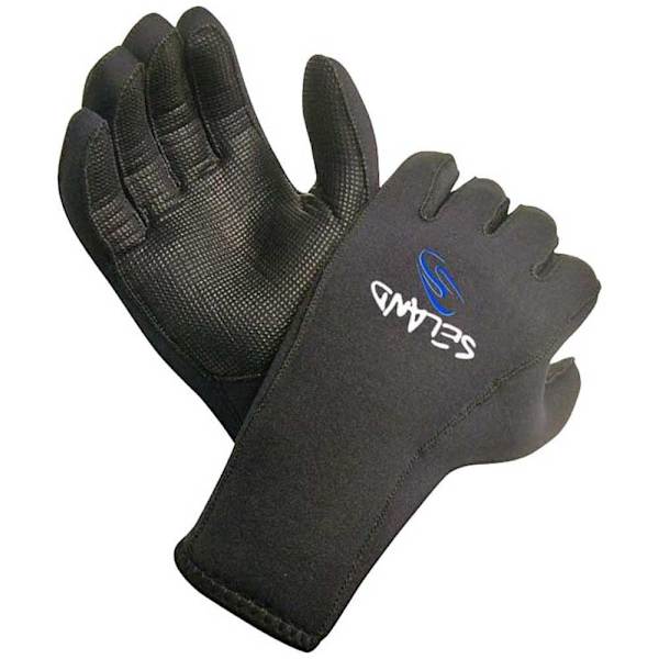 Seland Neopren Handsker 4 Mm Sort M