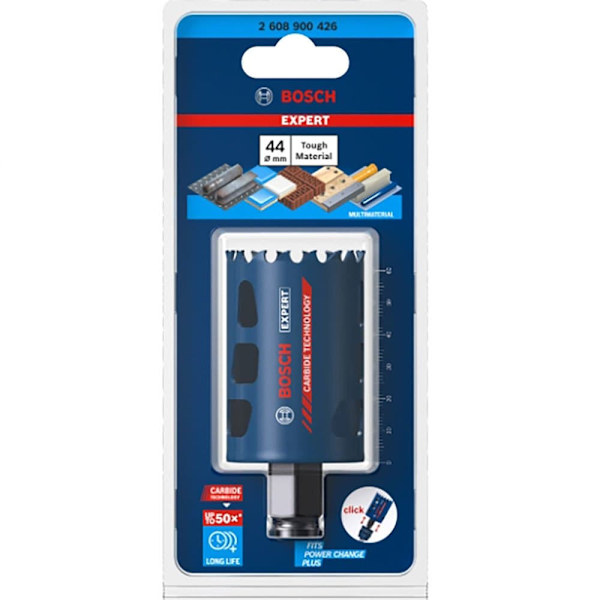 Bosch Professional Sierra Krone Expert Tough Material Power Change 44 Mm Transparent