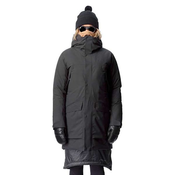 Houdini Parka Fall In Sort S Kvinde