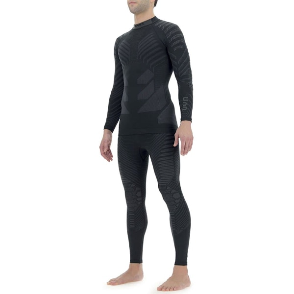 Uyn Resilyon Turtle Neck Pitkähihainen Aluspaita Musta L / XL Mies