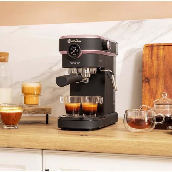 Cecotec Espresso-kahvinkeitin 890 Rose Pro 1 L Hopeinen