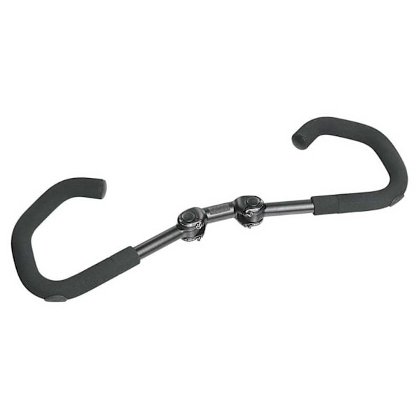 Ergotec Handlebars Ahs Premium Regular 25 Mm 0-90º Grip 180 Mm Sort 31.8 mm / 600 mm