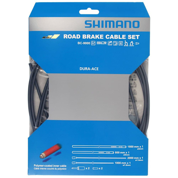 Shimano Bromskabel Polímero/high Tech Svart