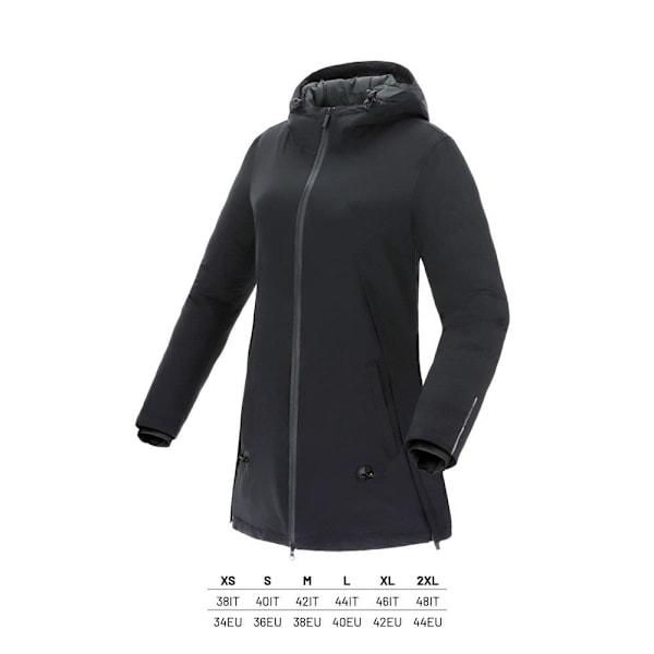 Tucano Urbano Jakke Magic Shelter Sort L Kvinde