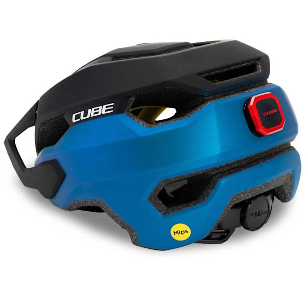 Cube Stray X Actionteam Mips Mtb-kypärä Sininen,Harmaa S