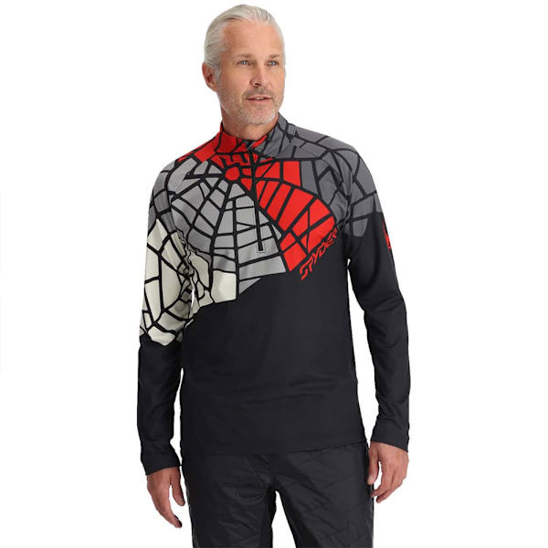 Spyder Legacy Halv Lynlås Sweatshirt Sort S Mand