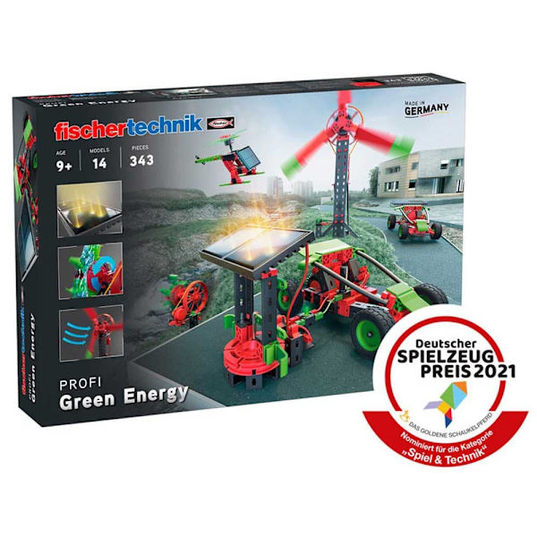 Fischertechnik Konstruktion System Green Energy Flerfarvet