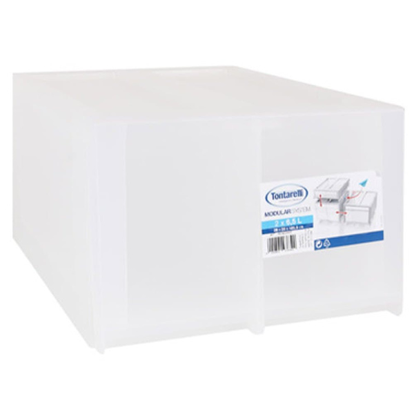 Tontarelli Udkast Dobbelt Høj Opbevaring 29x38x20.5 Cm Modular Transparent