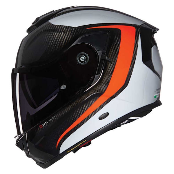 Nolan X-903 Ultra Carbon Intrigo Fullface-hjälm Svart L