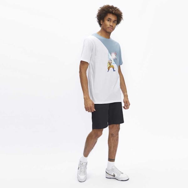 Hydroponic Kortærmet T-shirt Dbz Kamehameha Hvid M Mand