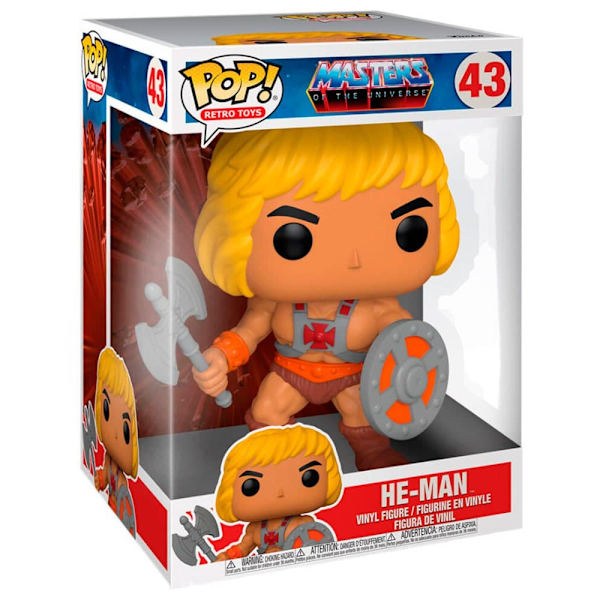 Funko Pop Masters Of The Universe He-man 25 Cm Monivärinen